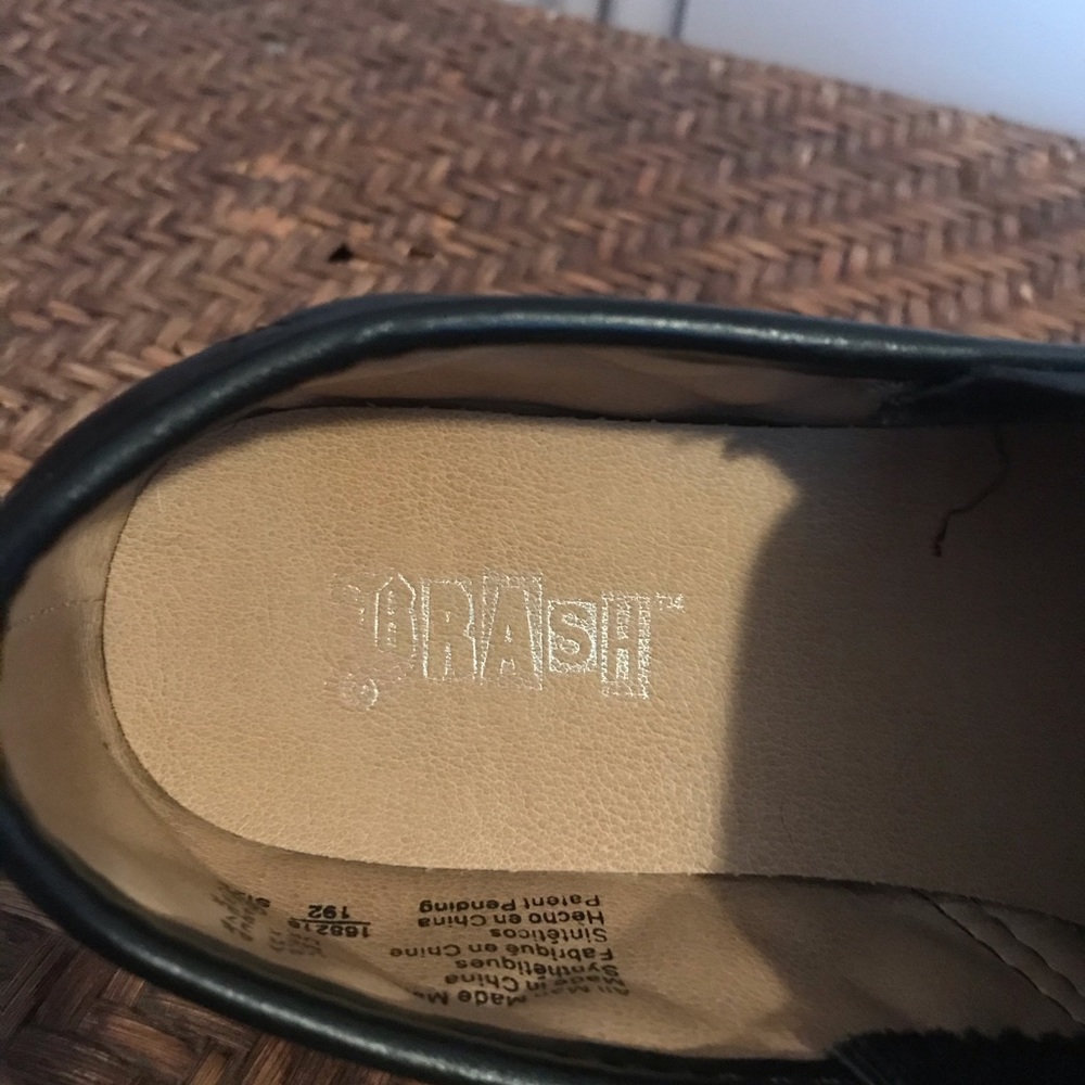 Brash Black Quilted Slip Ons - Picture 7 of 7